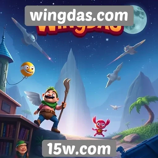 Explorando a biblioteca de jogos do Wingdas.com