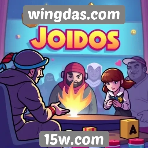 Comparativo de jogos populares no site Wingdas.com